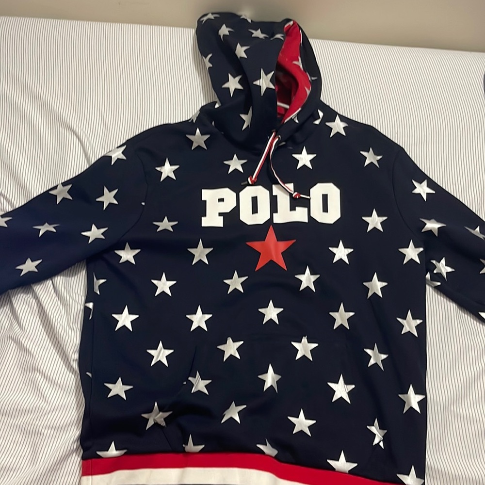 Men's Star Overhead Hoodie Navy